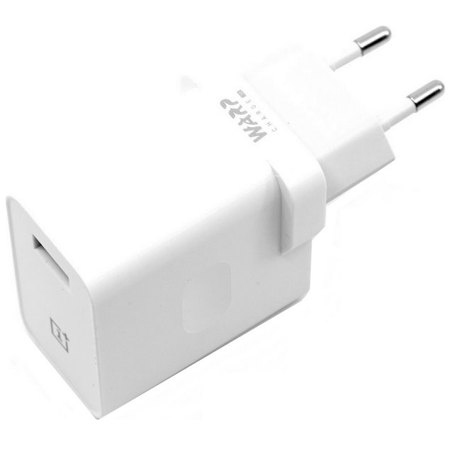OnePlus Warp hálózati USB töltő adapter 30W 6A fehér