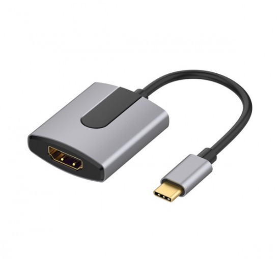 4Smarts Passzív USB Type-C - HDMI átalakító adapter fekete
