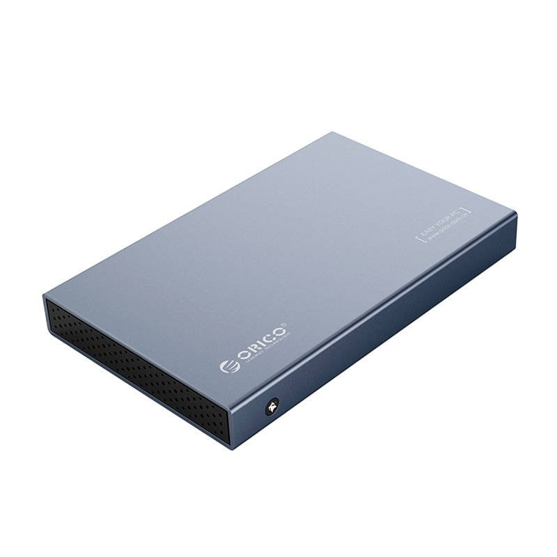 Orico külső ház, tok HDD/SSD 2.5'' USB3.1 Type-C Gen2 (sötétszürke)
