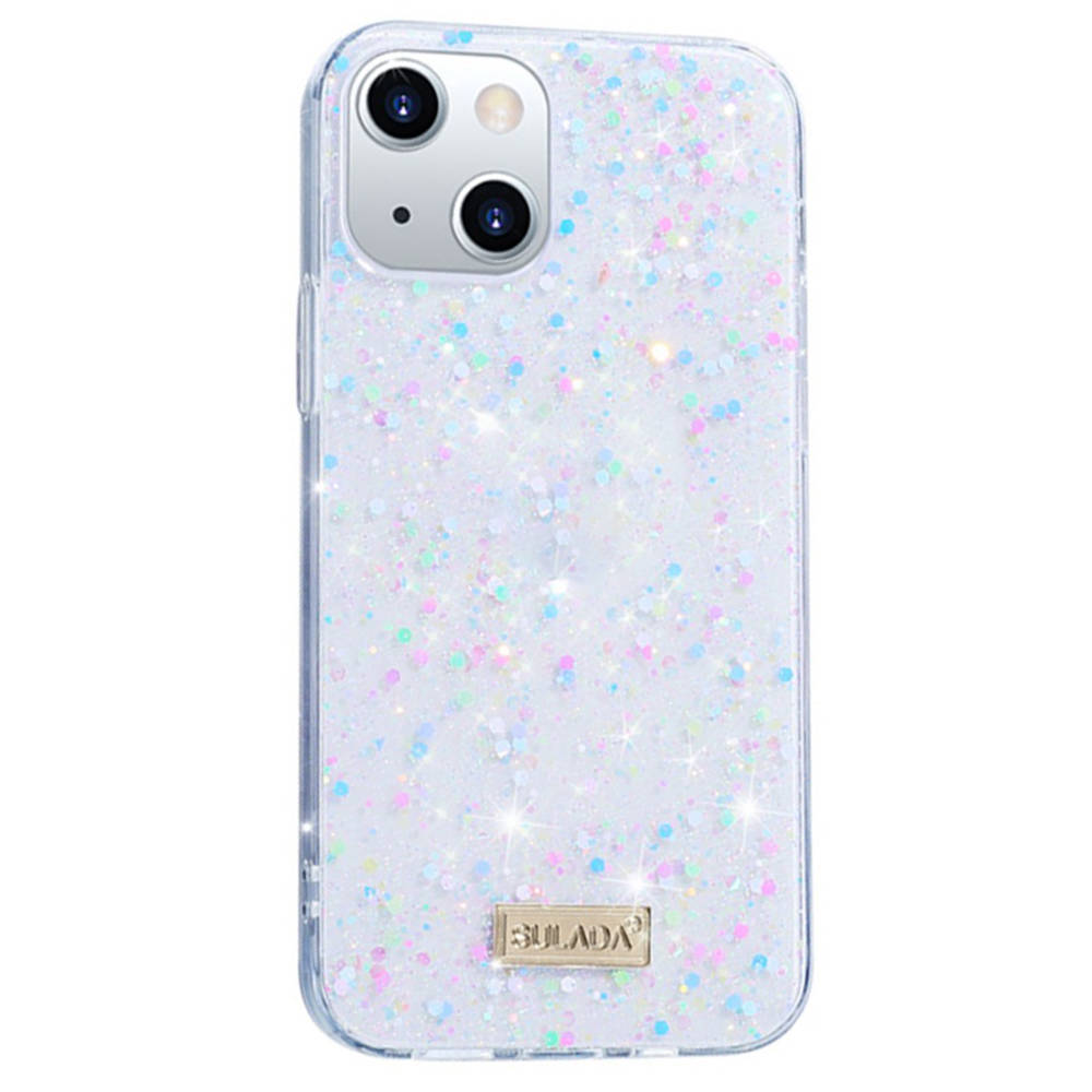 iPhone 13 Sulada Luminous Glitter tok többszínű