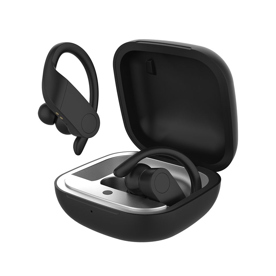 GJBY Vezeték nélküli bluetooth sport fülhallgató, fekete (TWS-08)