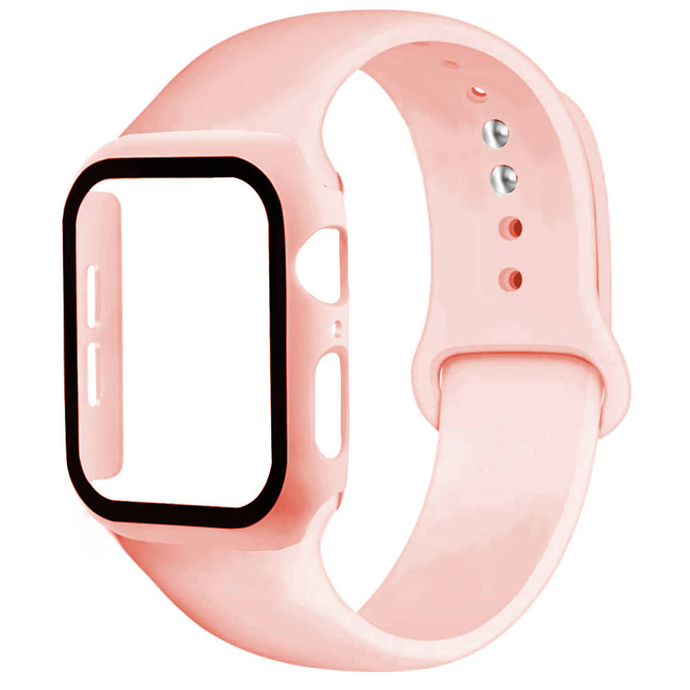 Apple Watch 42mm Óraszíj és tok rózsaszín