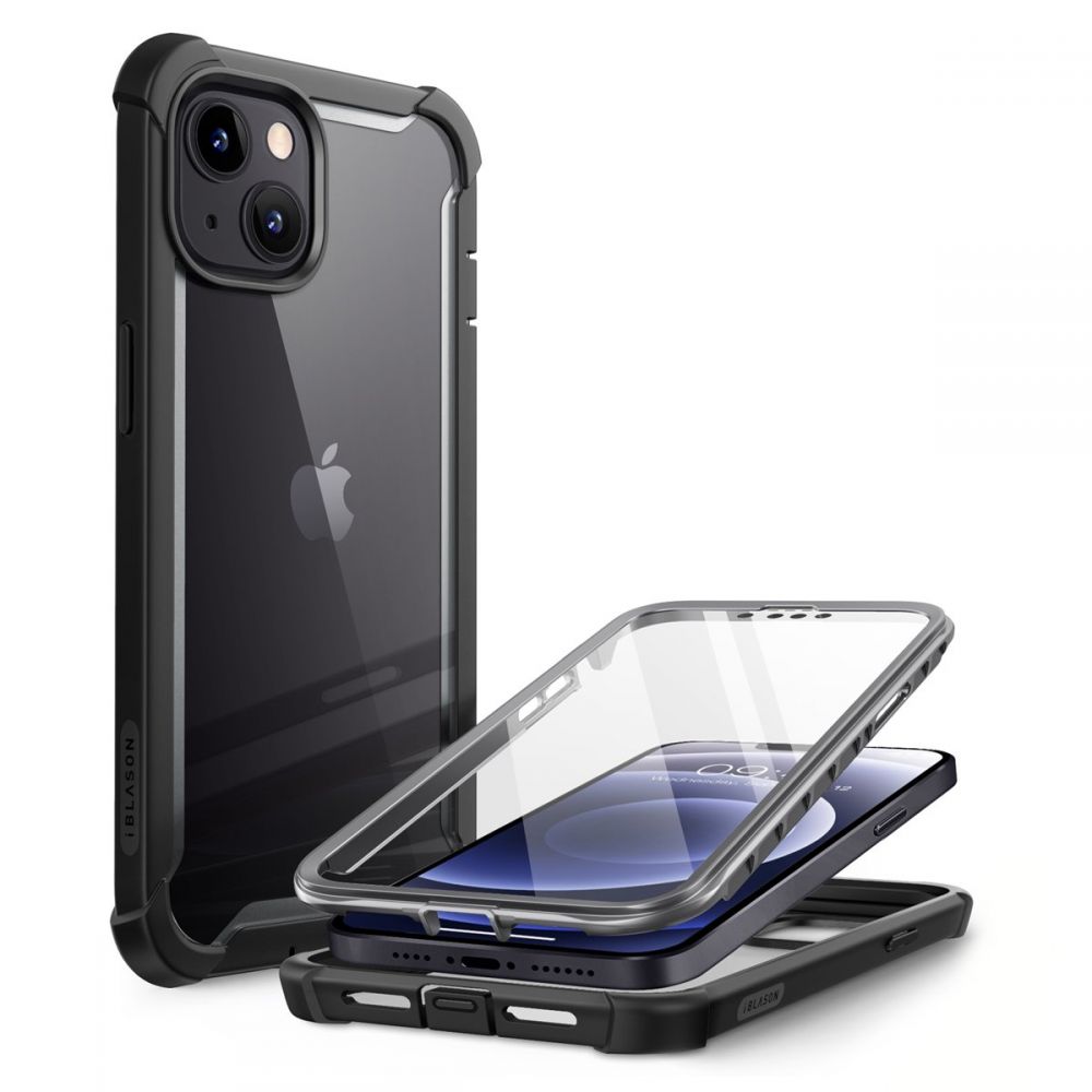 iPhone 13 Mini Supcase IBLSN Ares tok ütésálló fekete