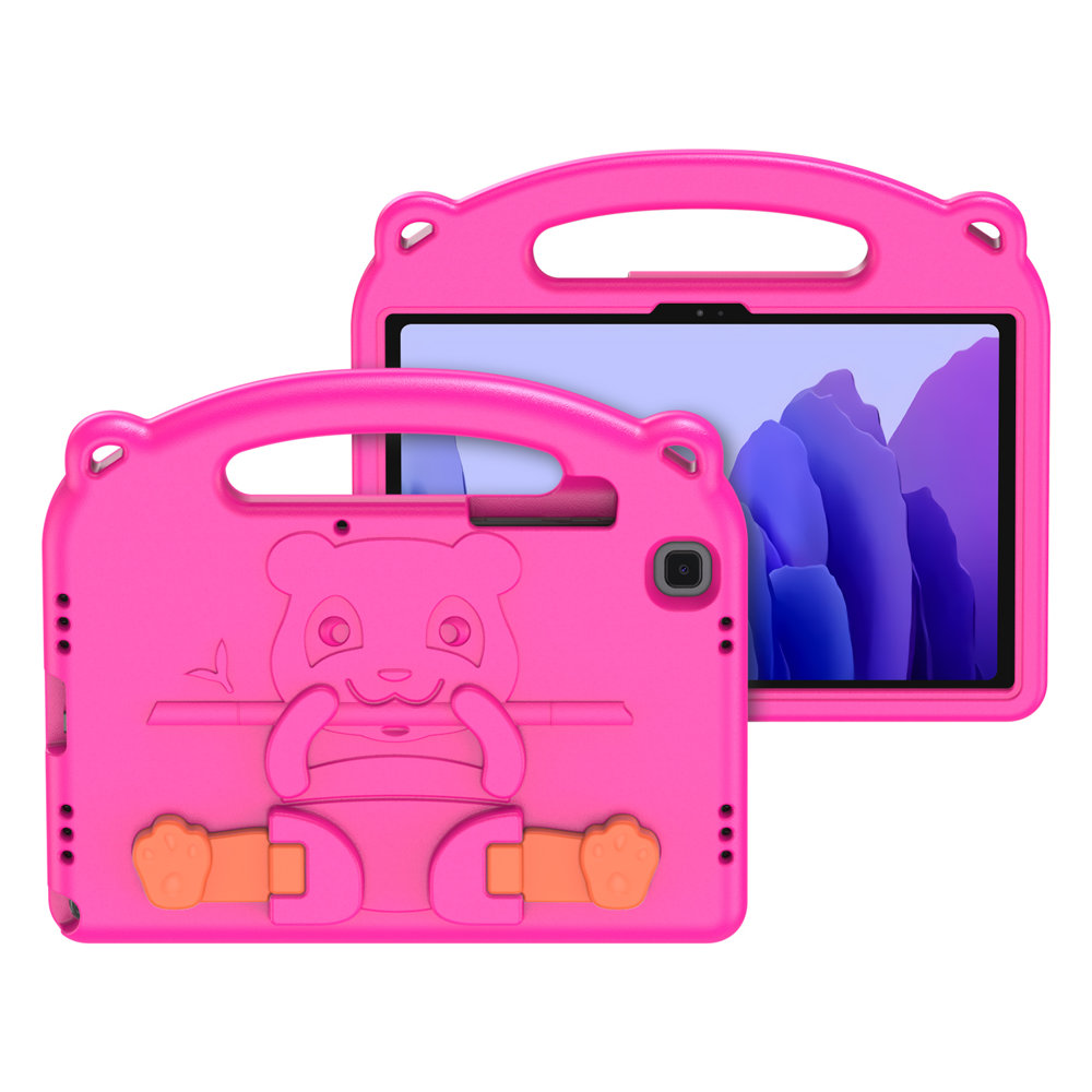 Samsung Galaxy Tab A7 10.4'' 2020 Dux Ducis Panda Szilikon tok gyerekeknek rózsaszín