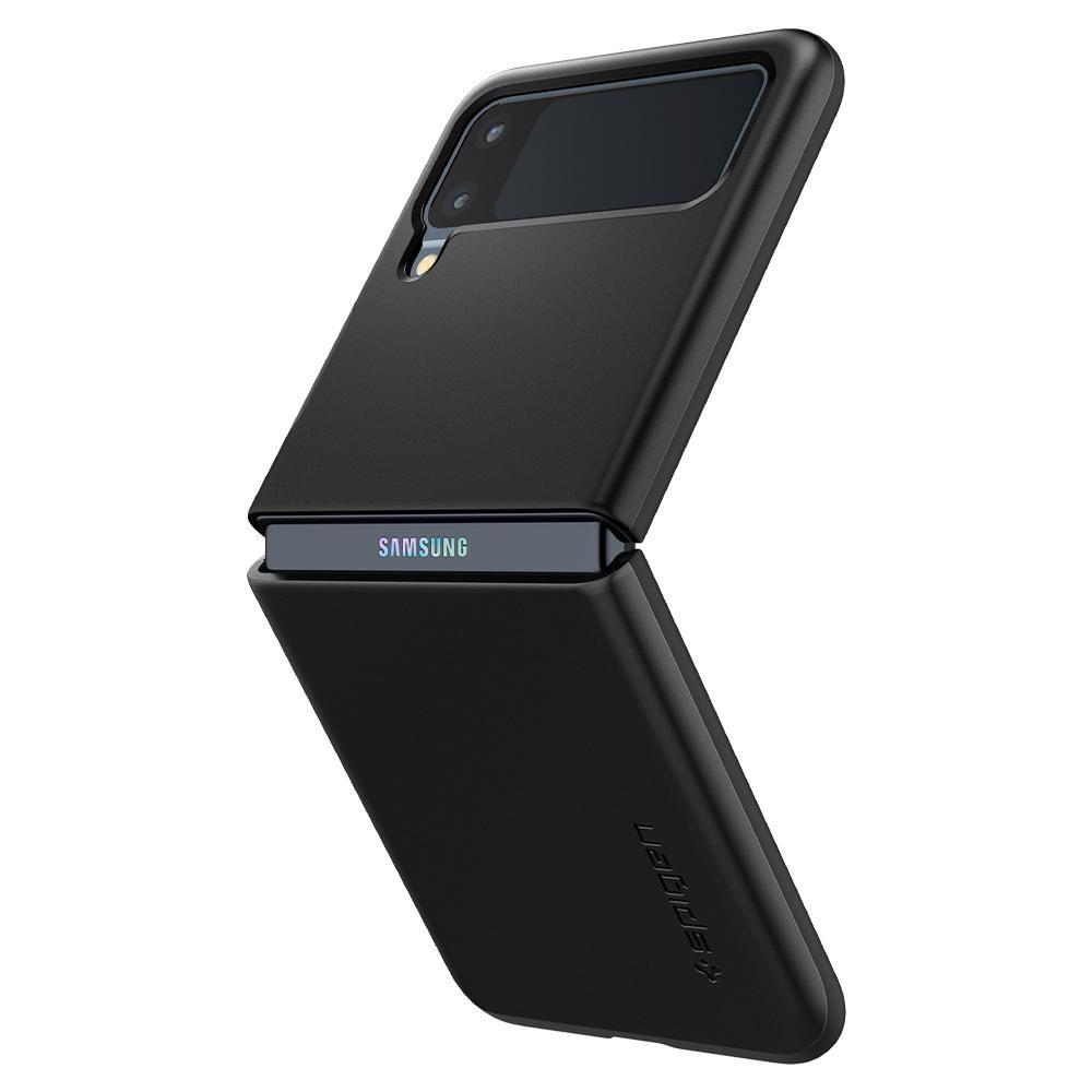 Samsung Galaxy Z Flip 3 Spigen Thin Fit tok fekete