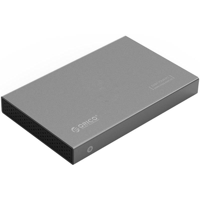 Orico külső ház, tok SSD/HDD 2.5'' SATA III - USB3.0 (szürke)
