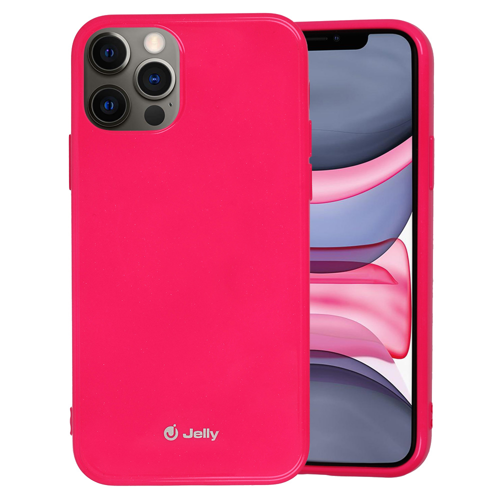 Jelly szilikon tok iPhone 12 Pro MAX pink