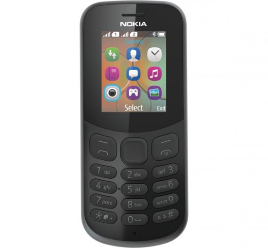 Nokia 130 (2017) Dual SIM Mobiltelefon Fekete