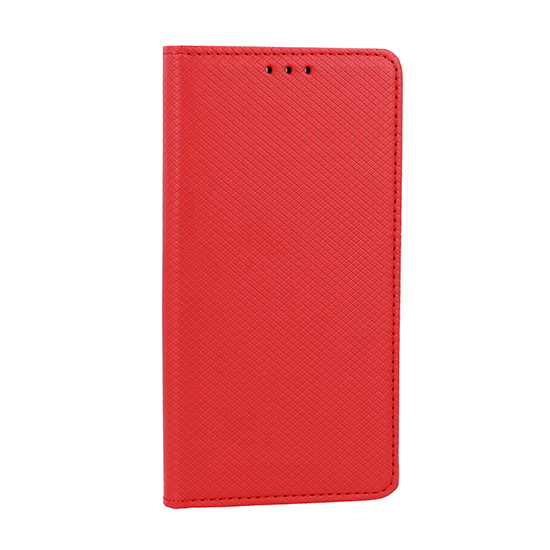 Samsung M11 Telone mágneses fliptok piros