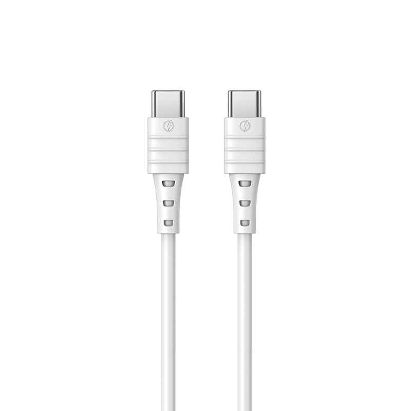 Remax Zeron USB Type-C - USB Type-C 65W kábel 1m fehér