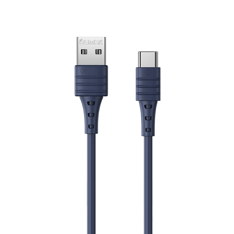 Remax Zeron USB - USB Type-C 5W kábel 1m kék