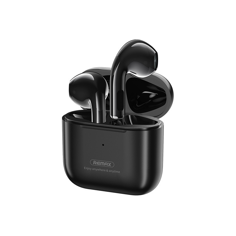 Remax TWS Bluetooth vezeték nélküli fülhallgató fekete