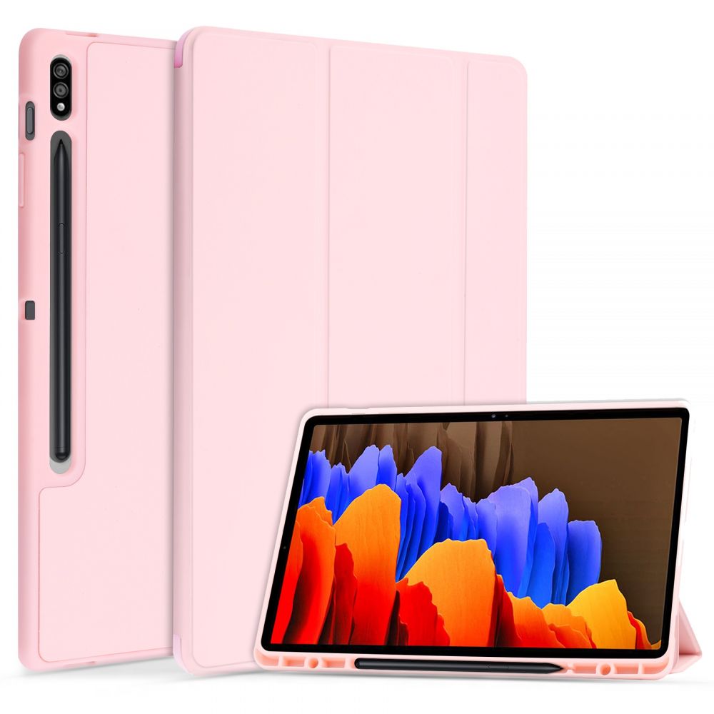 Samsung Galaxy Tab S7 FE 5G 12.4 T730 / T736B Tech-Protect SC Pen tok pink