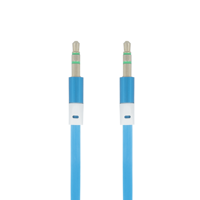 Forever audio kábel jack 3,5mm - jack 3,5mm 1,0 m kék