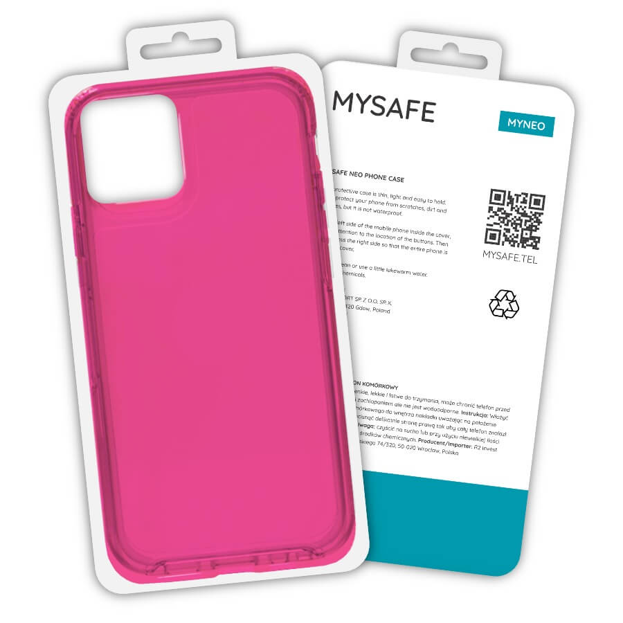 iPhone 12 Mini MySafe Neo tok rózsaszín