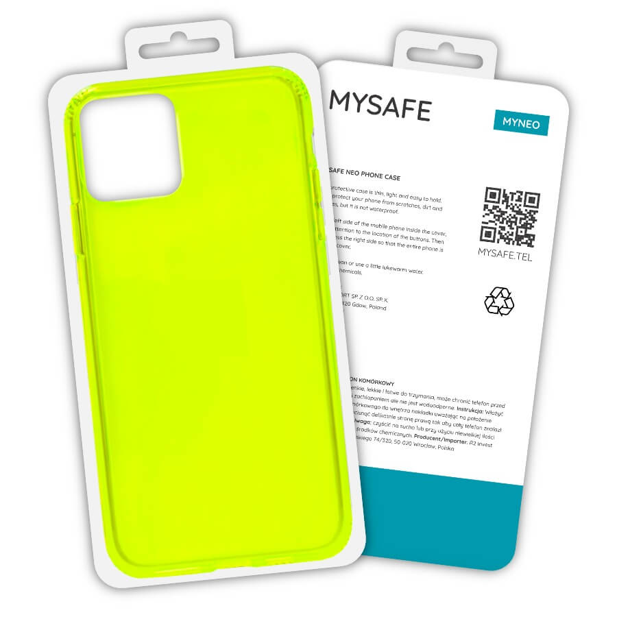 iPhone 12/12 Pro MySafe Neo tok sárga