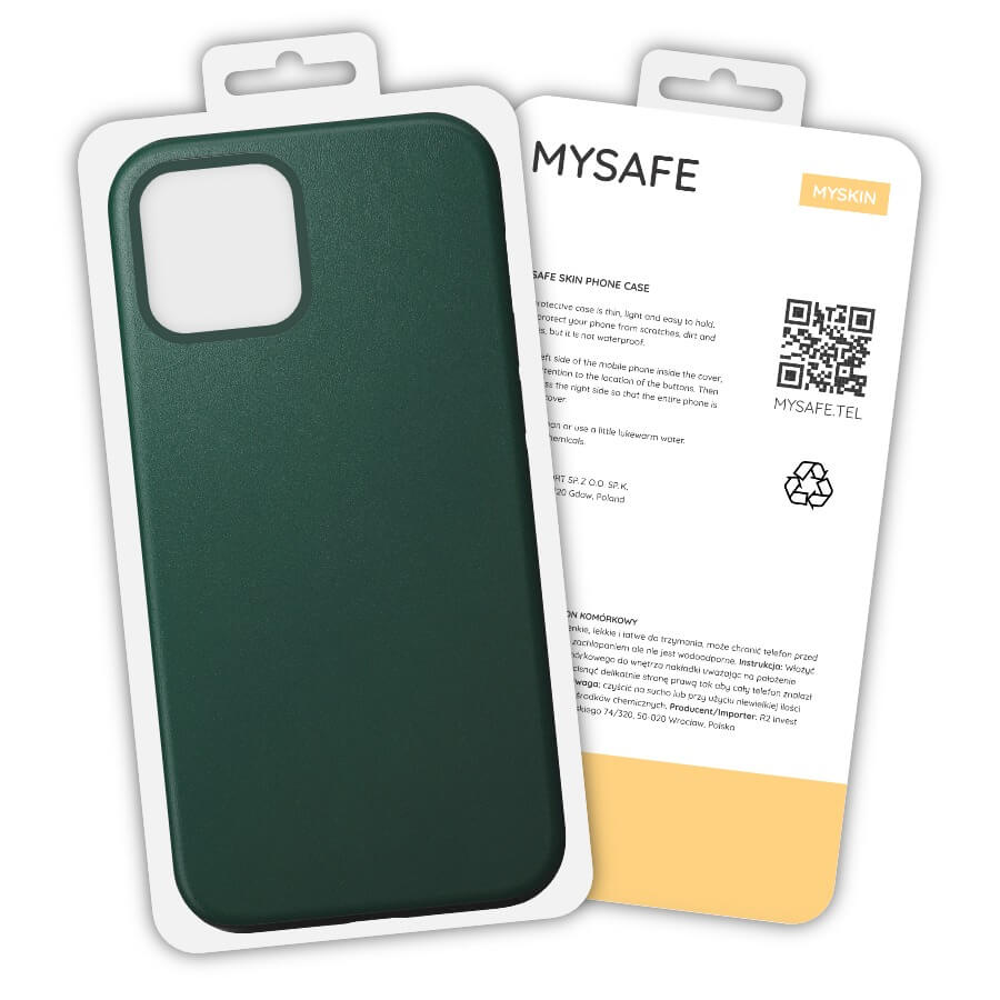 iPhone 12 / 12 Pro MySafe Skin tok zöld