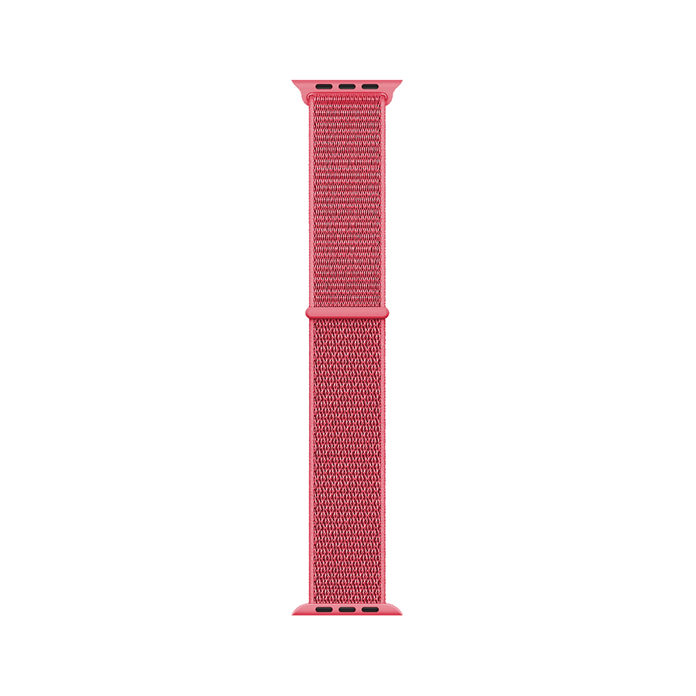 Apple Watch 4/5/6/7/SE (38/40/41mm) nylon óraszíj hibiszkusz színű Alphajack