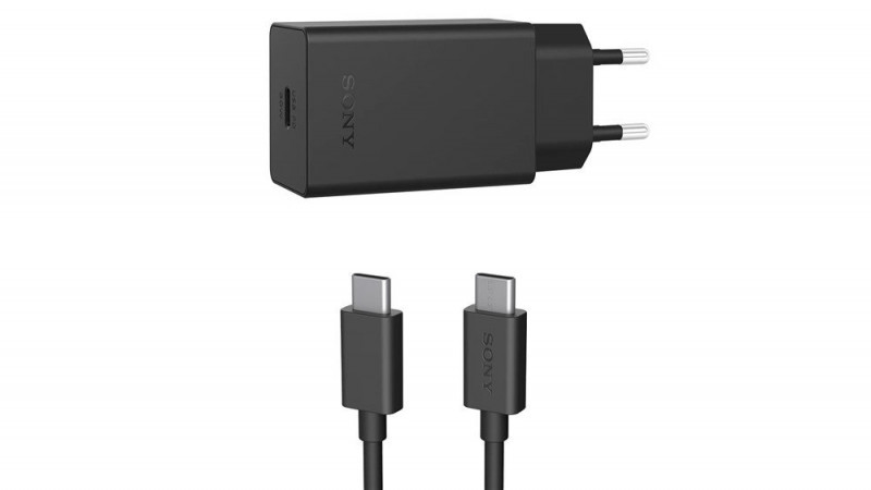 XQZ-UC1 Sony USB töltő fekete (szervizcsomag)