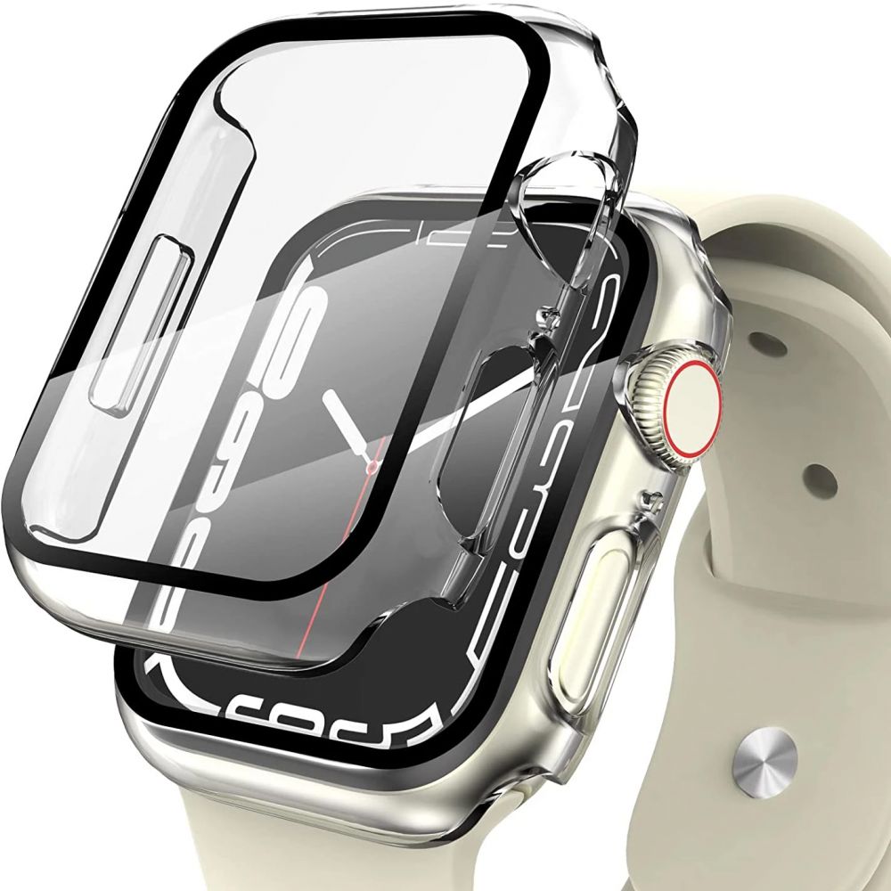 Apple Watch 7 (45 mm) Tech-Protect Defense360 tok és üvegfólia átlátszó