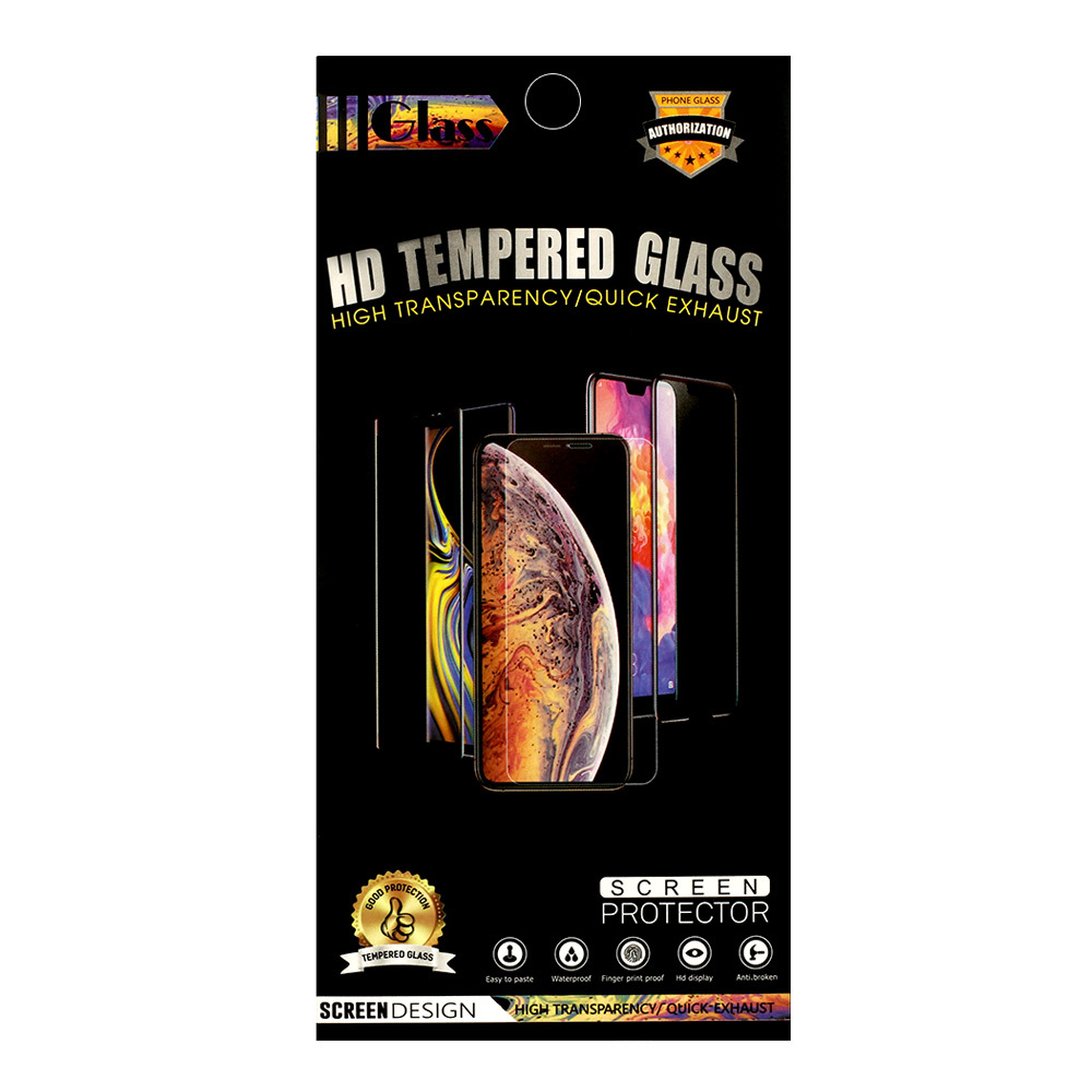 iPhone 14 Pro Max/15 Plus 2.5D kijelzővédő üvegfólia