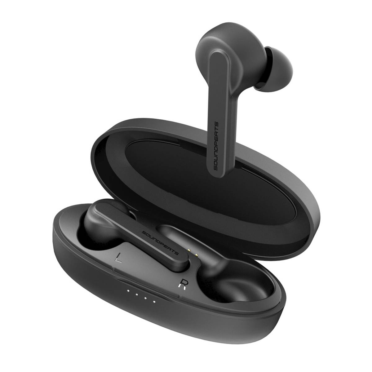Soundpeats Truecapsule Bluetooth fülhallgató TWS (fekete)