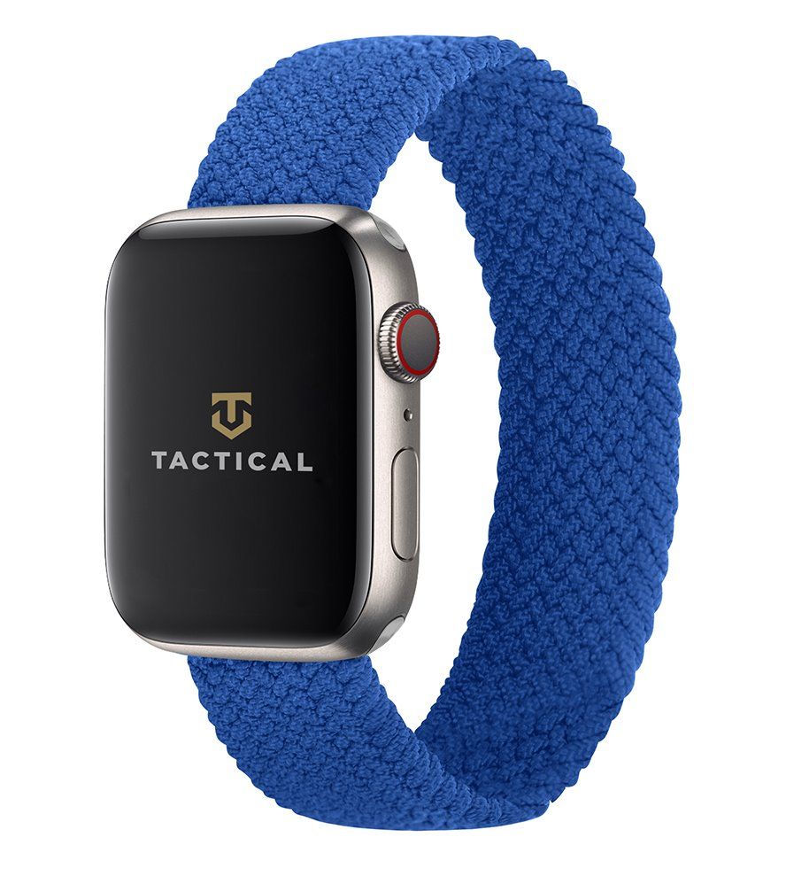 Apple Watch 1/2/3/4/5/6/7/8/SE 38/40/41mm Tactical 755s kötött óraszíj M-es méret kék