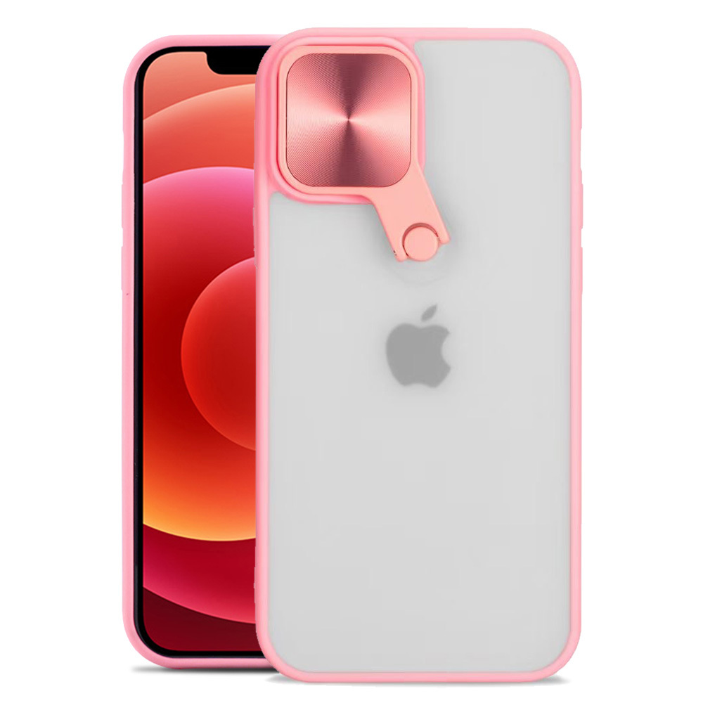 iPhone 12 Pro Max Tel Protect Cyclops tok világos rózsaszín