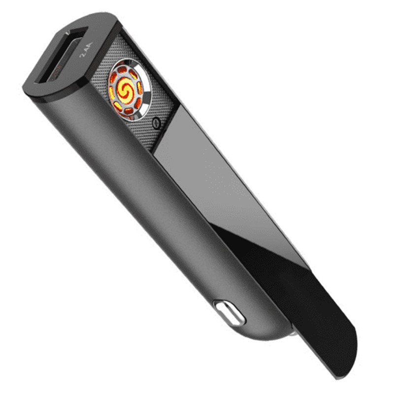 ART Autós töltő 2 az 1-ben 2.4A USB öngyújtóval E-Lighter