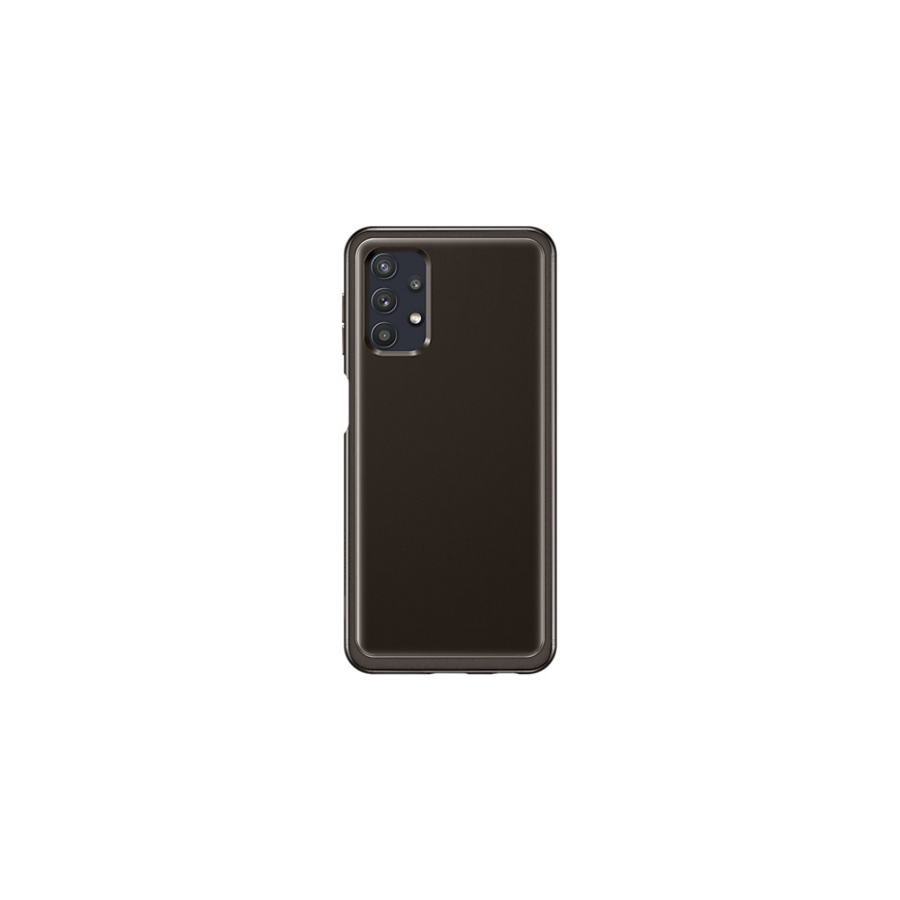 Samsung Galaxy A22 5G Samsung Soft Clear gyári szilikon tok fekete (EF-QA226TBEGEU)