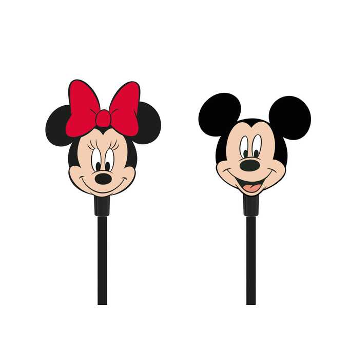 Disney Minnie és Mickey Vezetékes Fülhallgató Gyerekeknek Több Színű 3.5mm jack