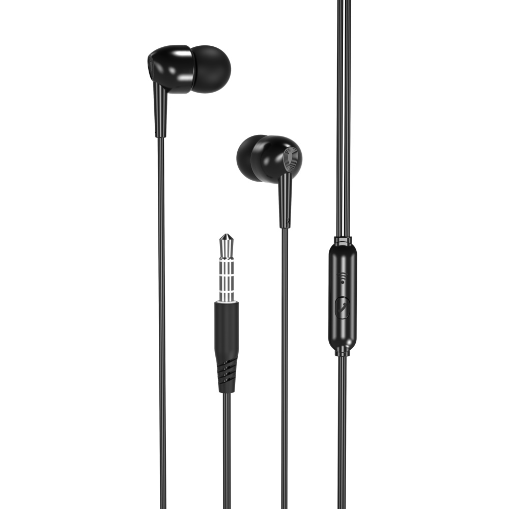 XO Vezetékes fülhallgató EP37 jack 3.5mm fekete