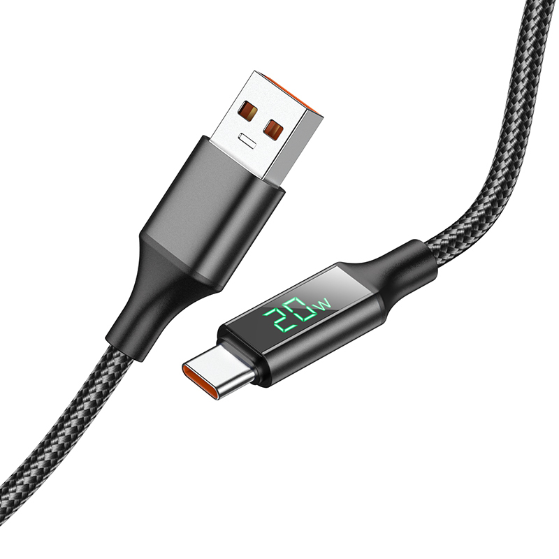 Borofone BU32 Exclusive USB - USB Type-C 5A 1.2m fekete