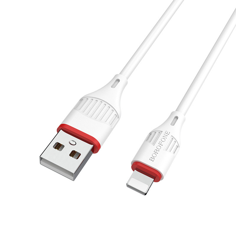 Borofone BX17 Enjoy USB - Lightning kábel 2A 1m fehér