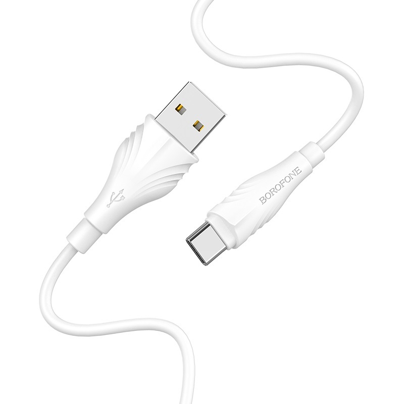 Borofone BX18 Optimal USB - USB Type-C kábel 2m fehér