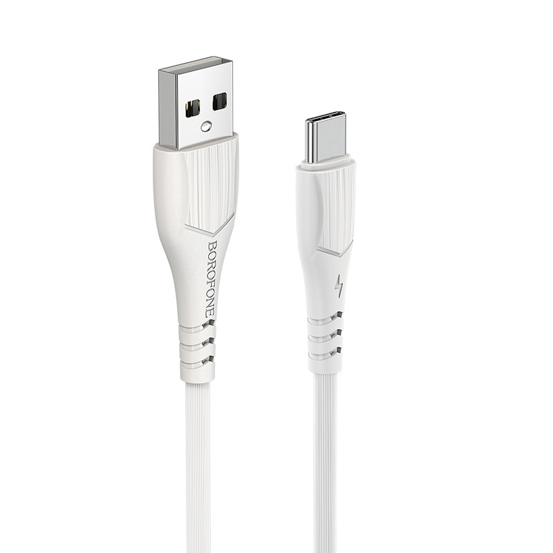 Borofone BX37 Wieldy USB - USB Type-C kábel 1m fehér