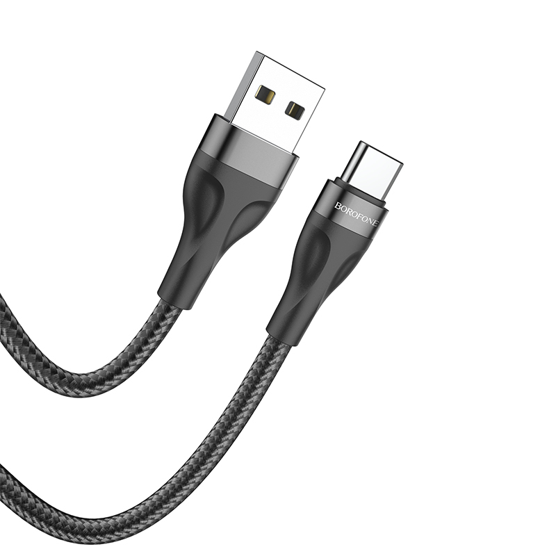 Borofone BX61 Source USB - USB Type-C kábel 3A 1m fekete