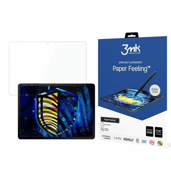 Samsung Galaxy Tab S7 Plus 12.4'' 3MK PaperFeeling 2x kijelzővédő fólia átlátszó