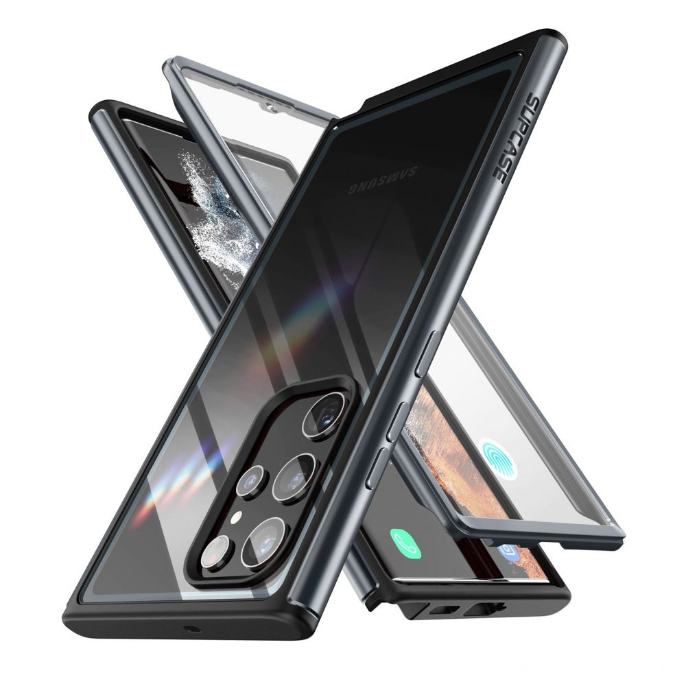 Samsung S22 Ultra Supcase UB Edge Pro tok fekete