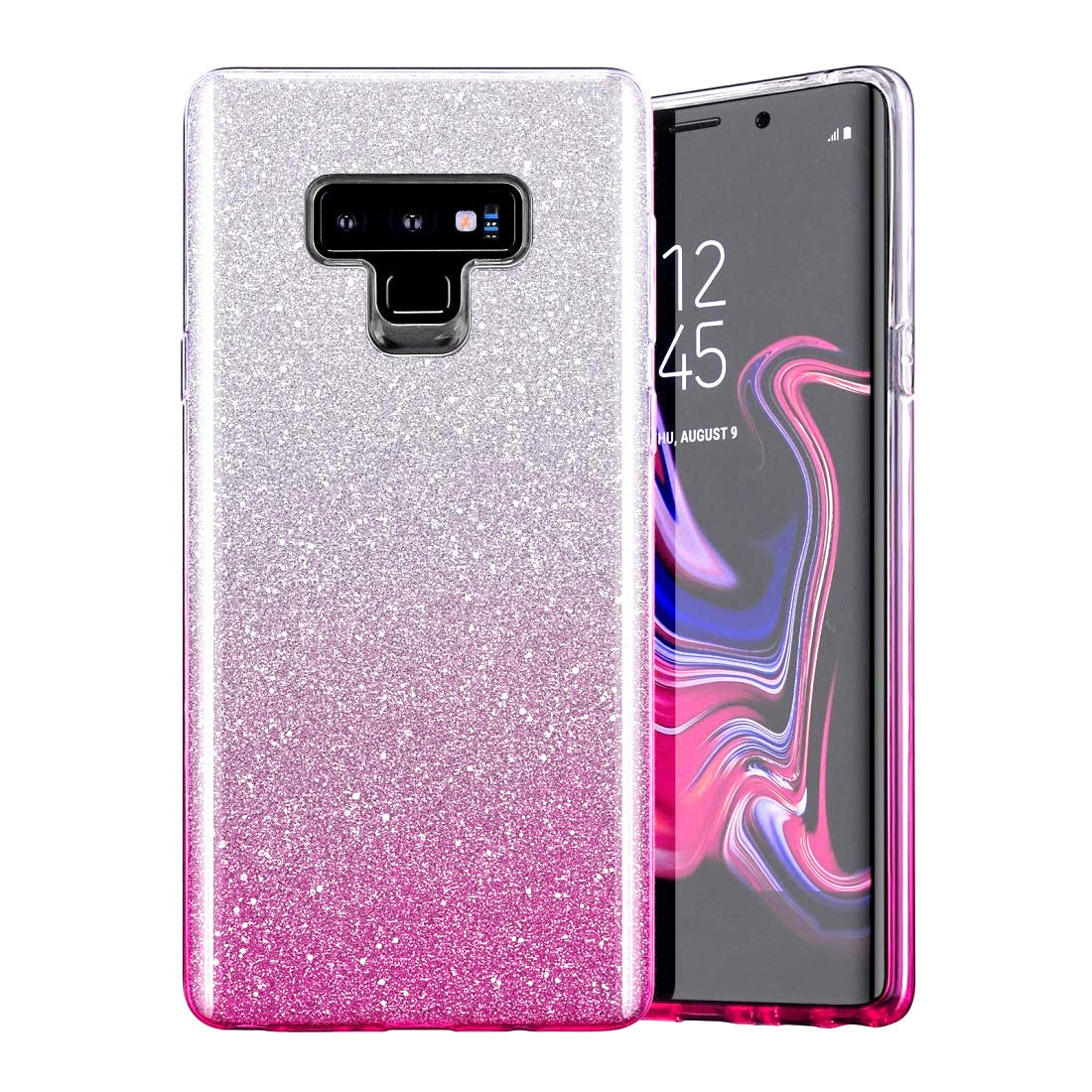 Samsung Galaxy A73 5G Bling flitteres tok rózsaszín