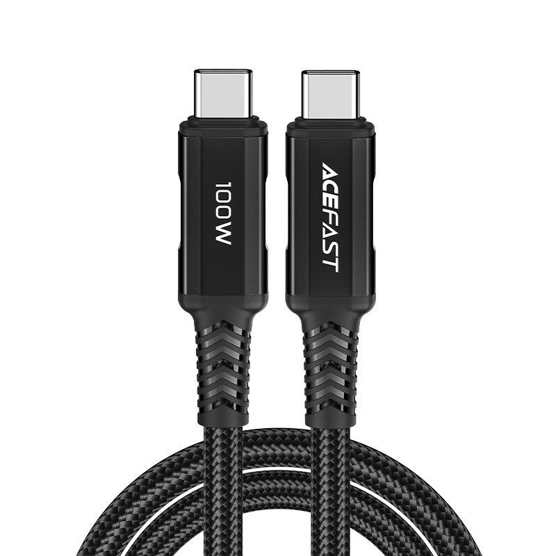 Acefast C4-03  kábel USB Type C - USB Type C 2m 100W (20V / 5A) fekete