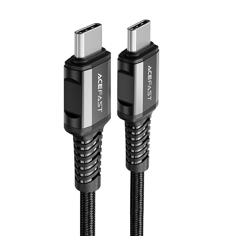 Acefast C1-03 USB Type C - USB Type C kábel 1.2m 60W (20V / 3A) fekete