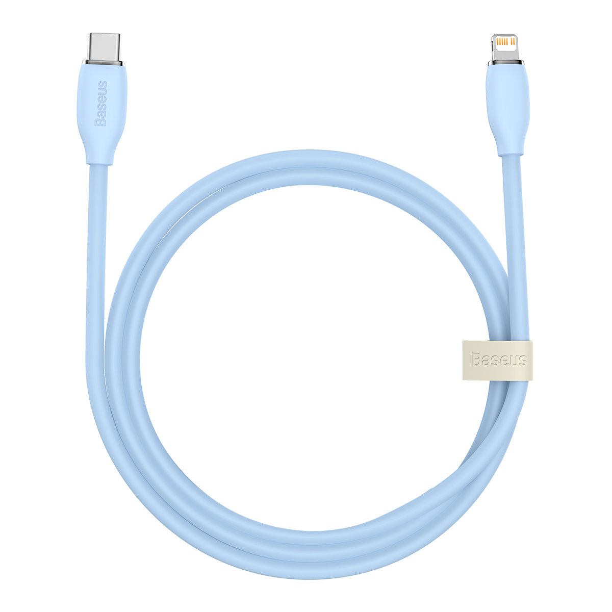 Baseus Jelly USB Type-C - Lightning kábel 20W 1.2m kék (CAGD020003)