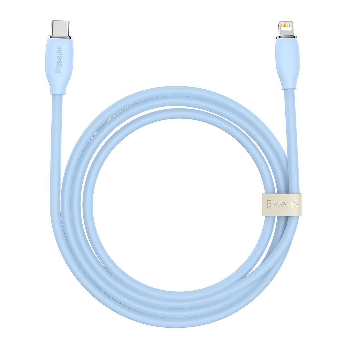 Baseus Jelly USB Type-C - Lightning kábel 20W 2m kék (CAGD020103)
