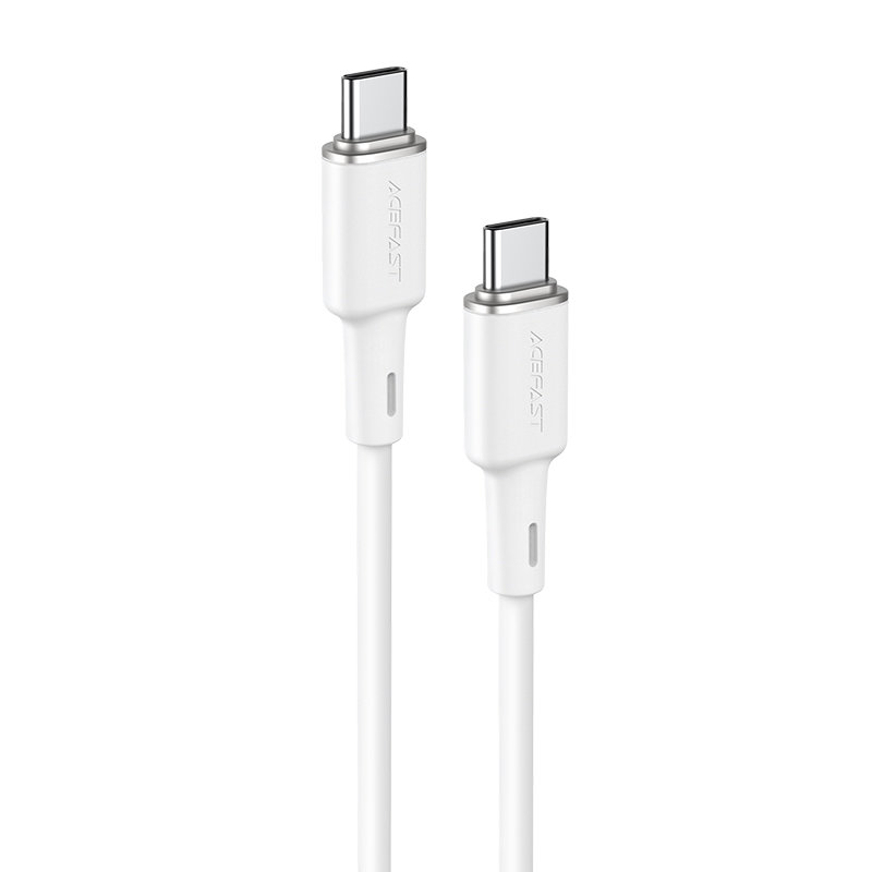 Acefast C2-03 USB Type C - USB Type C kábel 1,2m 60W (20V / 3A) fehér