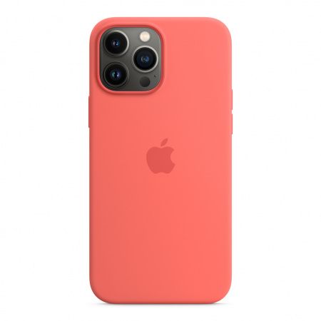 Apple iPhone 13 Pro Max mm2n3zm/a gyári Szilikon tok MagSafe Pink Pomelo (Seasonal Fall 2021)