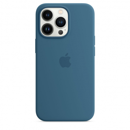 Apple iPhone 13 Pro gyári Szilikon Tok MagSafe - Blue Jay (Seasonal Fall 2021) mm2g3zm/a
