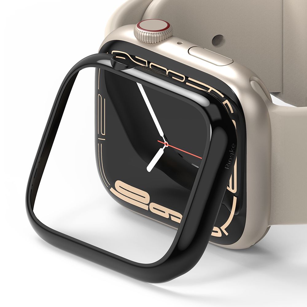 Apple Watch 7 (45 mm) Ringke Bezel Styling káva dísz fekete