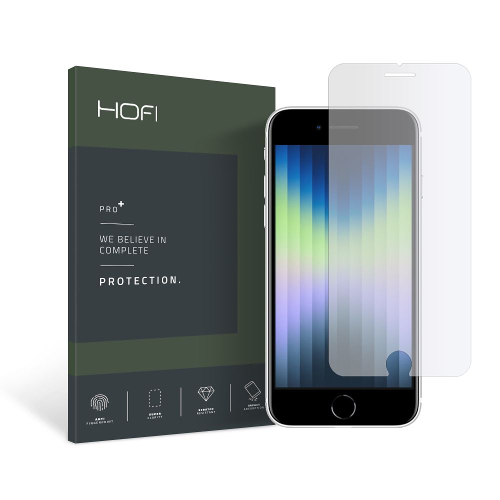 iPhone 7/8/SE 2020/SE 2022 Hofi Hybrid Pro+ temperált üvegfólia