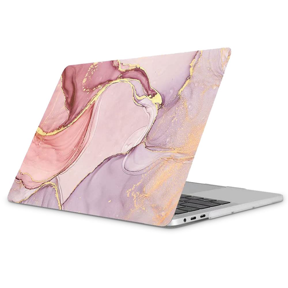 Macbook Air 13 2018-2020 Tech-protect Smartshell Tok márvány mintás